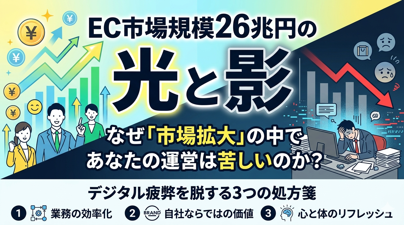 EC市場規模の光と影